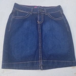 Wrangler Western Denim Jean  Short Skirt Size 1